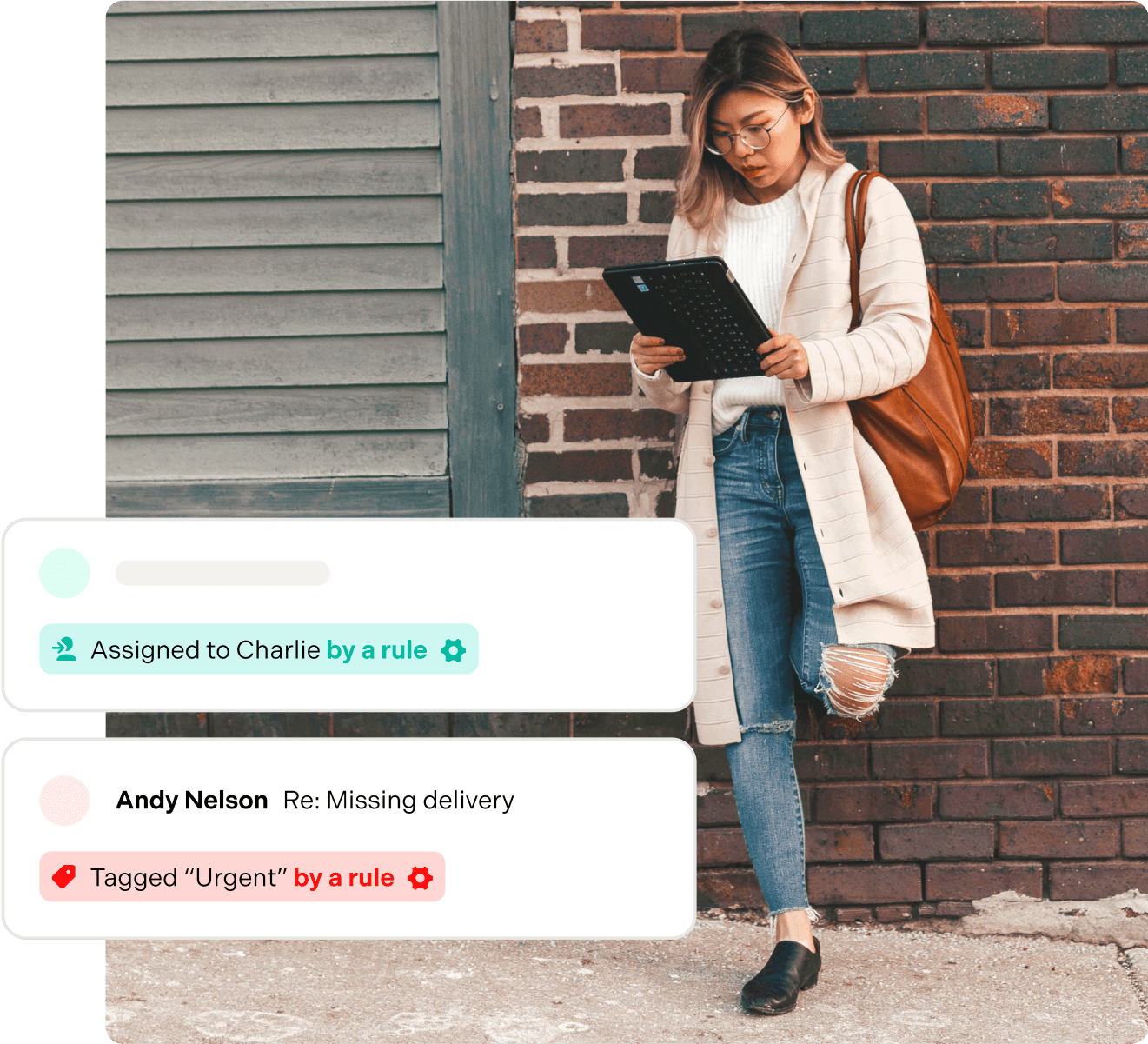 Front customer support